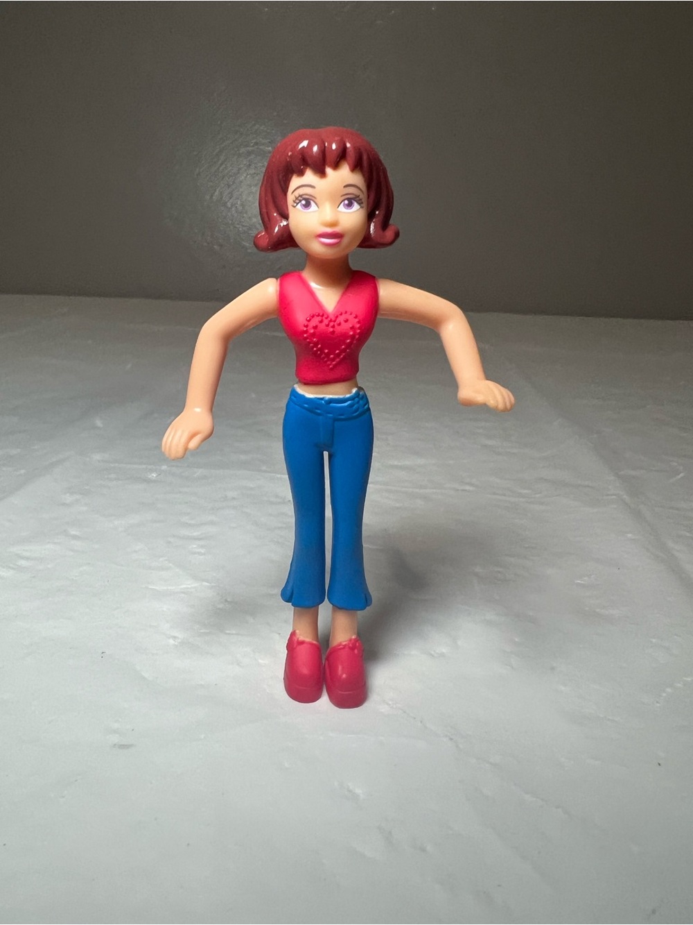 VTG Y2K Polly Pocket Lila McDonalds Happy Meal Action Figure 2006